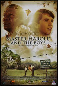 3m037 MASTER HAROLD & THE BOYS South African '10 Lonny Price, Freddie Highmore, Ving Rhames!