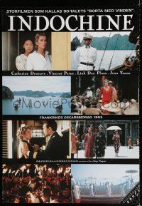 3m080 INDOCHINE Swedish '92 Catherine Deneuve, Regis Wargnier, Vincent Perez