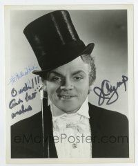 3t028 JAMES CAGNEY signed 8.25x10 still '30s he used a pen that ran out, and switched to a marker!