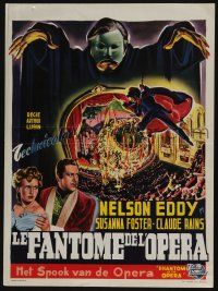 3t526 PHANTOM OF THE OPERA Belgian R50s cool different Bos art of Claude Rains on chandelier!