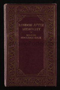 3t409 LONDON AFTER MIDNIGHT English hardcover book '28 8 full-page scenes from Lon Chaney's movie!