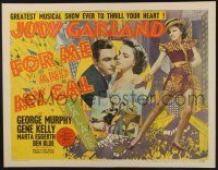 3t120 FOR ME & MY GAL 1/2sh '42 dancer Judy Garland & Gene Kelly, with art of the Palace Theater!