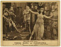 3t336 CLEOPATRA LC '17 sexy Theda Bara as Queen of the Nile, Fritz Leiber as Caesar!!