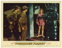 3t330 FORBIDDEN PLANET LC #7 '56 Nielsen & Stevens watch Robby the Robot & sexy Anne Francis!