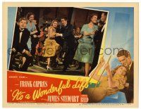 3t326 IT'S A WONDERFUL LIFE LC #3 '46 James Stewart & Donna Reed dancing at party, Frank Capra!