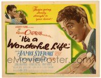 3t320 IT'S A WONDERFUL LIFE TC '46 James Stewart, Donna Reed, Frank Capra holiday classic!