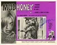 3t022 MUDHONEY signed LC '65 by director Russ Meyer, great border image of sexy Lorna Maitland!