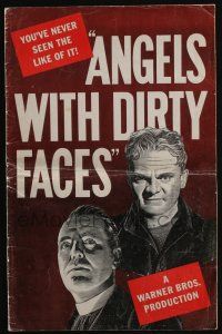 3t070 ANGELS WITH DIRTY FACES pressbook '38 James Cagney, Bogart, O'Brien & Dead End Kids classic!