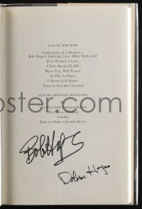 3t035 DON'T SHOOT, IT'S ONLY ME signed hardcover book '90 by BOTH Bob Hope AND Dolores Hope!
