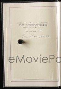 3t039 MEMORIES signed hardcover book '55 by Ethel Barrymore, on her autobiography, 230/265!