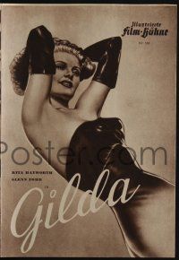 3t383 GILDA German program '50 many different images of sexiest Rita Hayworth & Glenn Ford!