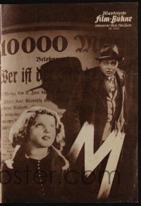 3t385 M German program R60 Fritz Lang, many different images of child murderer Peter Lorre!