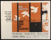 3w104 BIRDMAN OF ALCATRAZ 1/2sh '62 Burt Lancaster in John Frankenheimer's prison classic!