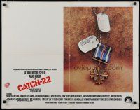 3w118 CATCH 22 1/2sh '70 directed by Mike Nichols, based on the novel by Joseph Heller!