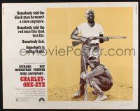 3w121 CHARLEY-ONE-EYE 1/2sh '73 someone told Richard Roundtree he wasn't a slave anymore & lied!