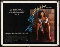 3w162 FLASHDANCE 1/2sh '83 sexy dancer Jennifer Beals, take your passion and make it happen!
