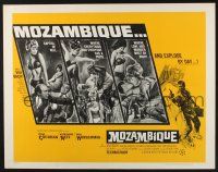 3w278 MOZAMBIQUE 1/2sh '65 Africa, capital of Hell, where love and murder meet by night!