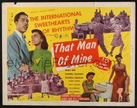 3w374 THAT MAN OF MINE 1/2sh '46 sexy Ruby Dee, Henri Woode and His Six Hepcats!