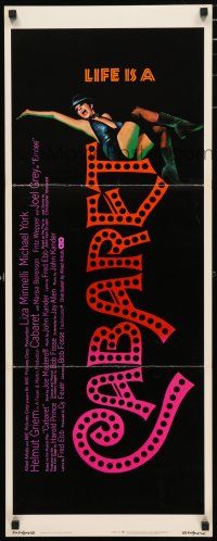 3w481 CABARET insert '72 Liza Minnelli sings & dances in Nazi Germany, directed by Bob Fosse!