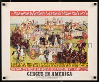 3x137 BARNUM & BAILEY GREATEST SHOW ON EARTH 2-sided 18x22 circus poster '79 cool!