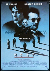3x613 HEAT 28x39 commercial poster '95 Al Pacino, Robert De Niro, Val Kilmer, Michael Mann!