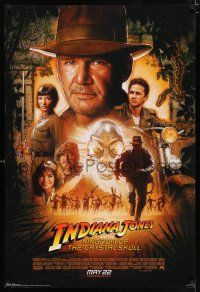 3x618 INDIANA JONES & THE KINGDOM OF THE CRYSTAL SKULL 27x40 commercial poster '08 Harrison Ford