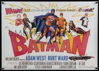 3x573 BATMAN English commercial '80s DC Comics, great image of Adam West & Burt Ward!