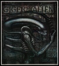 3x220 ALIEN 20x22 special '90s Ridley Scott sci-fi classic, cool H.R. Giger art of monster!