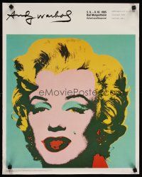 3x423 ANDY WARHOL 20x25 German art exhibition '95 portrait of Monroe by the artist!