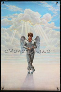 3x168 HEAVEN CAN WAIT 30x45 special '78 angel Warren Beatty wearing sweats by Lettick!