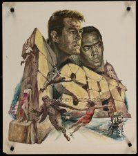 3x540 I SPY TV tv poster 1966 Gustav Rehberger art of Robert Culp, Cosby!