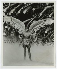 3y099 BARBARELLA 8.25x10 still '68 best full-length image of winged angel John Phillip Law!