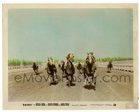 3y028 KENTUCKY color-glos 8x10 still '38 climax of horse race at end of the movie, down the stretch!