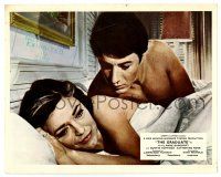 3y023 GRADUATE color English FOH LC '68 Hoffman in bed with Bancroft was too sexy for Ireland!