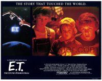 3z088 E.T. THE EXTRA TERRESTRIAL English LC R85 Henry Thomas, young Drew Barrywmore, John Alvin art!