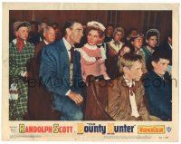3z556 BOUNTY HUNTER LC #4 '54 when the law put up the money Randolph Scott put on his guns!