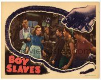 3z557 BOY SLAVES LC '39 shopkeeper catches Anne Shirley & tough boys stealing, great border art!