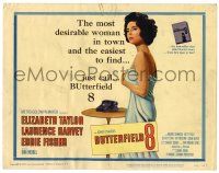 3z226 BUTTERFIELD 8 TC '60 sexy call girl Elizabeth Taylor is the most desirable & easiest to find!