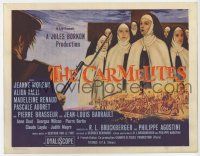 3z230 CARMELITES TC '60 art of French Catholic nuns Jeanne Moreau & Alida Valli!
