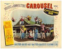 3z572 CAROUSEL LC #8 '56 Rodgers & Hammerstein musical, dancing on house production number!