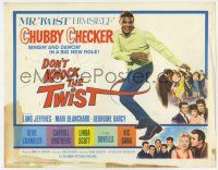 3z253 DON'T KNOCK THE TWIST TC '62 image of dancing Chubby Checker, rock & roll!