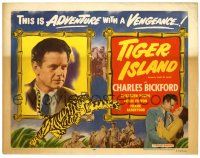3z255 EAST OF JAVA TC R53 Charles Bickford, adventure with a vengeance, Tiger Island!