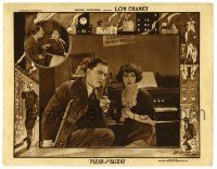 3z089 FLESH & BLOOD LC '22 2 images of Lon Chaney Sr., posing as a handicapped man to get revenge!