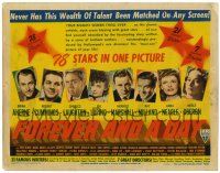 3z271 FOREVER & A DAY TC '43 Merle Oberon, Charles Laughton, Ida Lupino & 75 others!