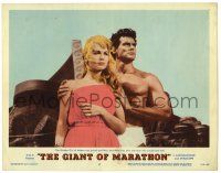 3z653 GIANT OF MARATHON LC #2 '60 La Battaglia di Maratona, Steve Reeves, Mylene Demongeot!