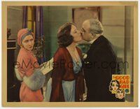 3z665 GOOD BAD GIRL LC '31 Mae Clarke watches sleazy girl kissing older guy, made in 2 languages!