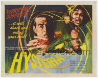 3z313 HYSTERIA  TC '65 Robert Webber, Hammer horror, it will shock you out of your seat!
