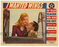 3z698 I WANTED WINGS LC '41 best close up of sexy Veronica Lake with Ray Milland in plane cockpit!