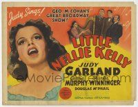3z340 LITTLE NELLIE KELLY TC '40 Judy Garland sings & plays harp in George Cohan's Broadway show!