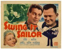 3z443 SWING IT SAILOR TC '38 great images of Navy men Wallace Ford & Ray Mayer!